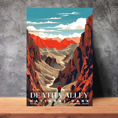 Death Valley National Park Poster, Travel Art, Office Poster, Home Decor | S3 - image3